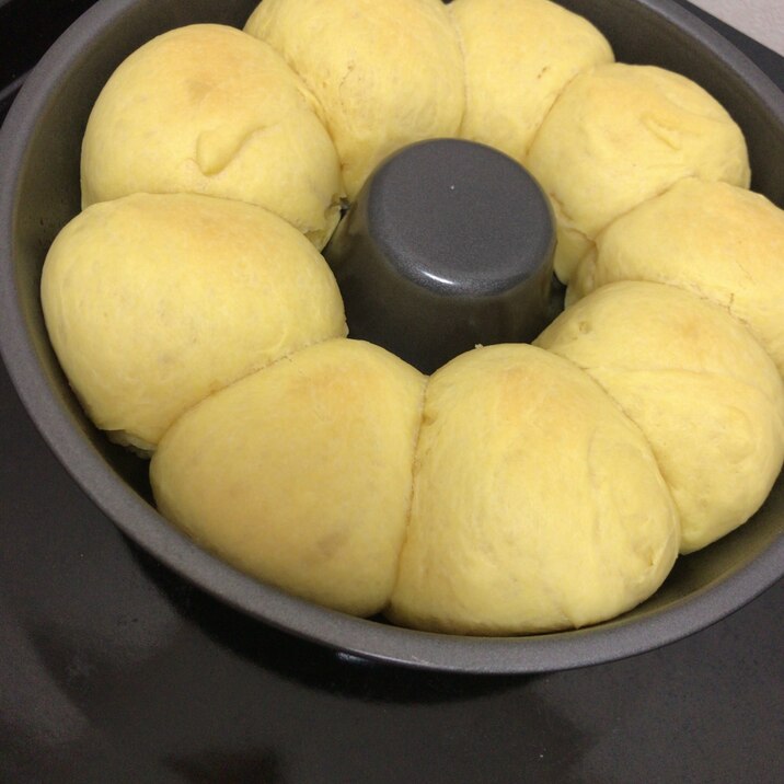 手で捏ねるだけ 簡単卵たっぷりなパン レシピ 作り方 By ウサたん 楽天レシピ